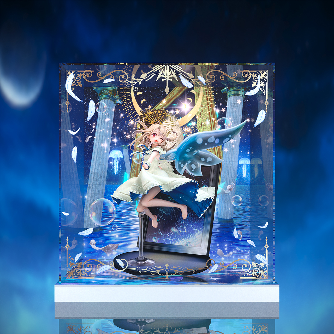 予約 KDcolle『Fate/kaleid liner プリズマ☆イリヤ ドライ!!』 イリヤスフィール 15th Anniversary ver.1/7 専用 展示ケース ZSH614977N