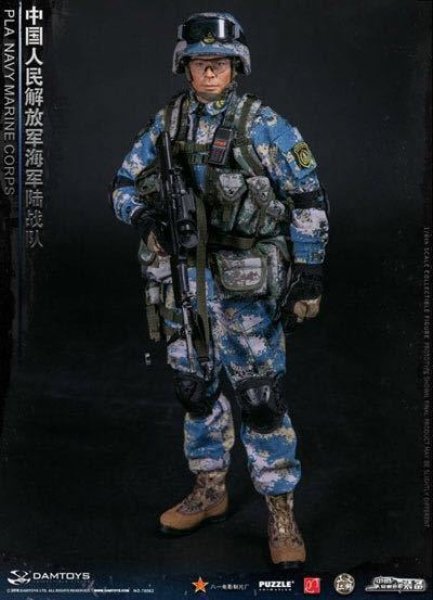 画像1: DAMTOYS 78068 中国人民解放軍 海軍陸戦隊 1/6スケールフィギュア (1)