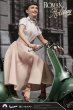 画像2: BLITZWAY ローマの休日 1/4スケール フィギュア アン王女 オードリー・ヘプバーン & 1954 Vespa 125 ブリッツウェイ  (2)