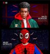画像4: YOUNG RICH Toys1/6 フィギュア スパイダーマン セット コスプレ アクションフィギュア Into the Spider-Verse : Miles Morales 黒いスーツ (4)