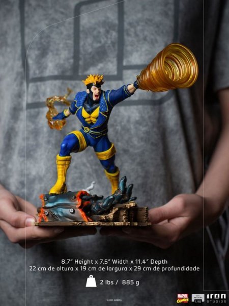 画像1: 予約 iron studios アイアンスタジオ Havok - X-Men 1/10 スタチュー 塗装済み 完成品 (1)