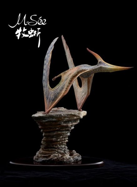 画像1: msee studio pteranodon 1/10 スタチュー 塗装済み 完成品 (1)