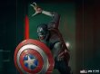 画像3: 予約 iron studios アイアンスタジオ Zombie Captain America - What If...?  1/10 スタチュー 塗装済み 完成品 (3)