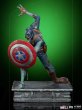 画像9: 予約 iron studios アイアンスタジオ Zombie Captain America - What If...?  1/10 スタチュー 塗装済み 完成品 (9)
