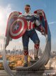 画像11: iron studios アイアンスタジオ Captain America Sam Wilson  1/4 スタチュー 塗装済み 完成品 (11)