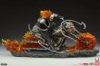 画像8:  サイドショウ x PCS Ghost Rider  1/6 スタチュー フィギュア (8)