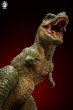 画像2:  w-dragon 1/20 ティラノサウルス スタチュー  グリーン 差し替え用ヘッド付き (2)