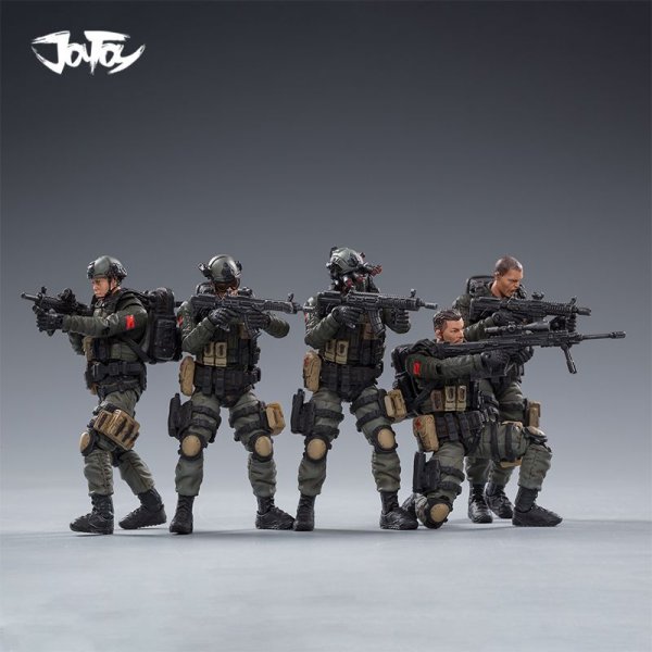 画像1: JOYTOY PLA陸軍対テロ部隊 Pla army counter terrorism unit 1/18 アクションフィギュア  (1)