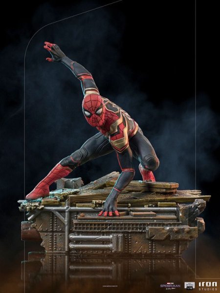 画像1:  アイアンスタジオ Iron Studios    Statue Spider-Man Peter #1 – Spider-Man: No Way Home 1/10 MARCAS66422-10 (1)