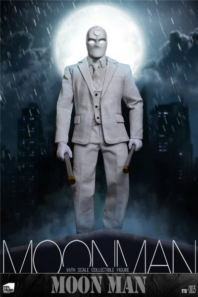 画像1: 予約 ToyzTruboStudio  Moon Hunter White Moon Ranger MOON MAN 1/6 アクションフィギュア  tts-003 Normal Edition (1)