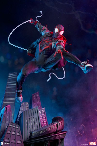 画像1: 予約 Sideshow  Spider-Man  Miles Morales  フィギュア  300822 (1)