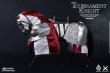 画像1: 予約 COOMODEL  SUPERALLOY  EMPIRE LEGEND  ARMORED WAR HORSE 1/6  フィギュア  EL010  RED WHITE VERSION (1)