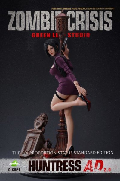 画像1: 予約 GREEN LEAF STUDIO   Zombie crisis REMAKE - Huntress“AD”2.0  1/4  フィギュア GLS021  Standard Edition (1)