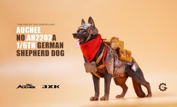 画像1: 予約 Auchee × JXK  German Shepherd Dog 1/6 フィギュア AH2202A (1)