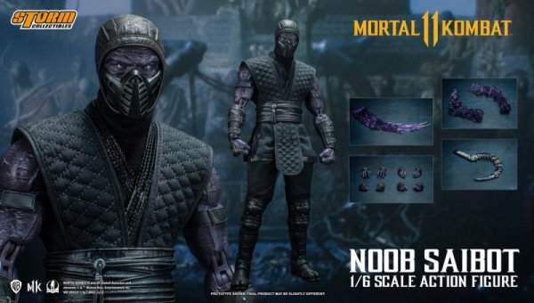 画像1: 予約 Storm Toys  《 モータルコンバット 》  Mortal Kombat  NOOB SAIBOT   1/6  アクションフィギュア  DCMK12 (1)