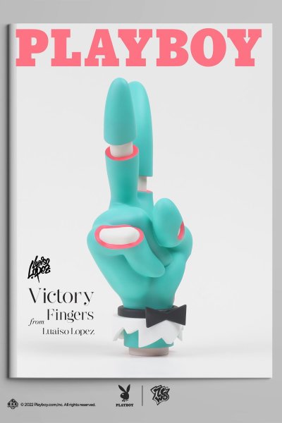 画像1: 予約 ZCWO x Playboy  Victory Fingers   フィギュア (1)