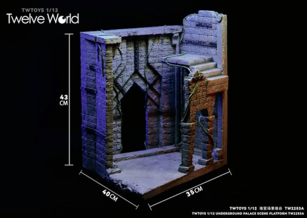 画像1: 予約 TWTOYS   Dungeon scene (dungeon)  1/12   フィギュア  TW2253A (1)
