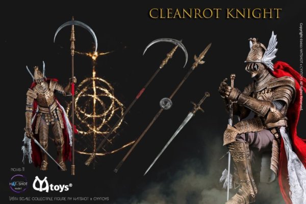 画像1: cyytoys x HatShot  Cleanrot Knight  1/6  アクションフィギュア  HS-11 (1)