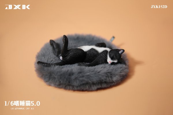 画像1: 予約  JXK    Lethargic Cat 5.0 居眠り猫   1/6   フィギュア  JXK152D (1)