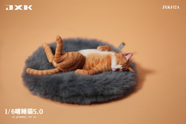 画像1: 予約  JXK    Lethargic Cat 5.0 居眠り猫   1/6   フィギュア  JXK152A (1)