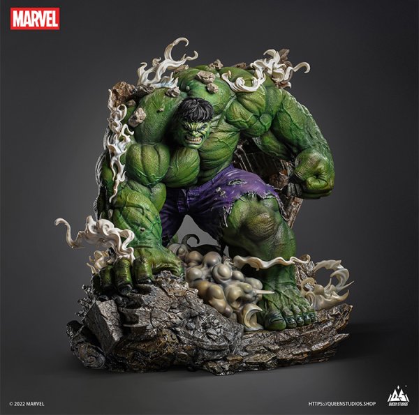 画像1: 予約 Queen Studios  Marvel Comics  Hulk   1/4  スタチュー (1)