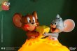 画像5:  Soap Studio   Tom and Jerry    Cheese Moon Night Light  Jerry ＆ Tuffy    16.5cm  フィギュア  CA232 (5)