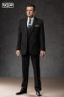画像4: TOPO   Black suit ＆ Overcoat 1/6  素体無し 頭彫り無し  TP006 Set (4)