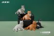 画像3: 予約 JXK   Cat In The Palace  宮殿の猫   1/6  フィギュア  JXK153B (3)