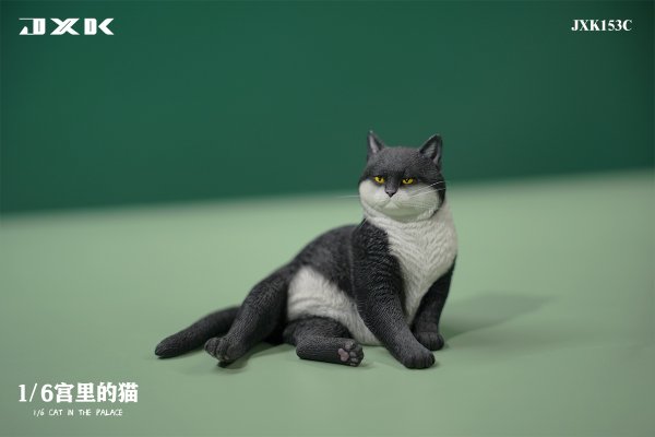 画像1: 予約 JXK   Cat In The Palace  宮殿の猫   1/6  フィギュア  JXK153C (1)