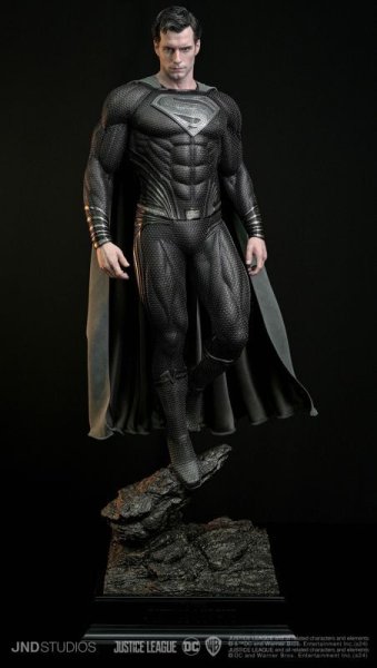 画像1: 予約 JND Studios   Justice League Superman （Henry Cavill）   1/3   スタチュー   BLACK Ver (1)
