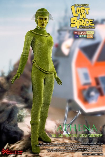 画像1: 予約 Executive Replicas   《 The Girl from the Green Dimension 》  Lost in Space – Athena  1/6   アクションフィギュア  LISERPL006 (1)