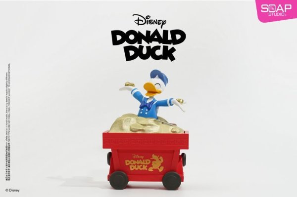 画像1: 予約 Soap Studio   Disney Donald Duck Series  ディズニー  ドナルドダック    黄金の探検家   15cm   フィギュア  DY090 (1)