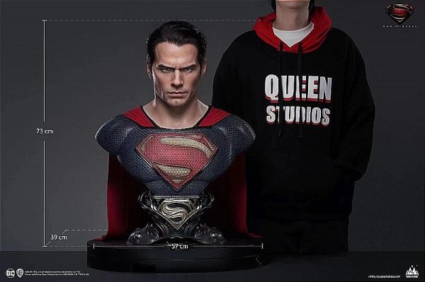 画像1: 予約 Queen Studios    Marvel    Superman   スーパーマン   1/1  スタチュー   レッドブルー (1)