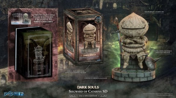 画像1: First 4 Figures  Dark Souls - Siegward of Catarina SD  21cm スタチュー DSOSWEX   (Exclusive Edition) (1)