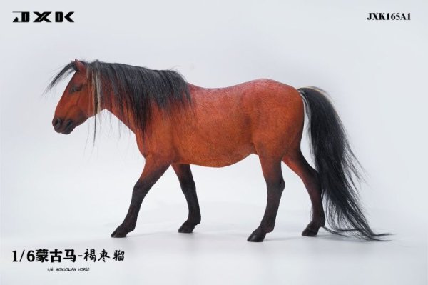 画像1: 予約  JXK    Mongolian Horse   モンゴル馬    1/6    フィギュア   JXK165A1 (1)