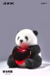 画像4: 予約  JXK     Flocking Panda    植毛パンダ   1/12   フィギュア  JXK177 (4)