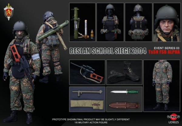 画像1: 予約 UJINDOU    TsSN FSB at Beslan School Siege 2004    1/6   アクションフィギュア    UD9025 (1)