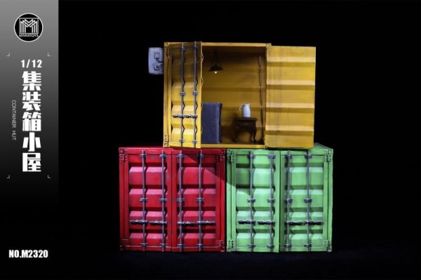 画像1: 予約 mmmtoys   Container Hut   1/12 フィギュア  M2320 (1)