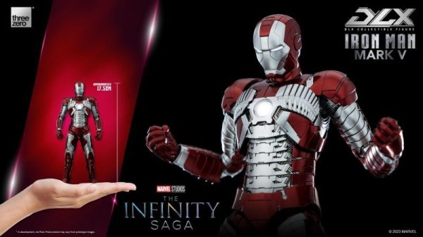 画像1: 予約 Threezero   DLX  Marvel  The Infinity Saga  Iron Man  Mark 5    1/6   アクションフィギュア 3Z02540C0 (1)