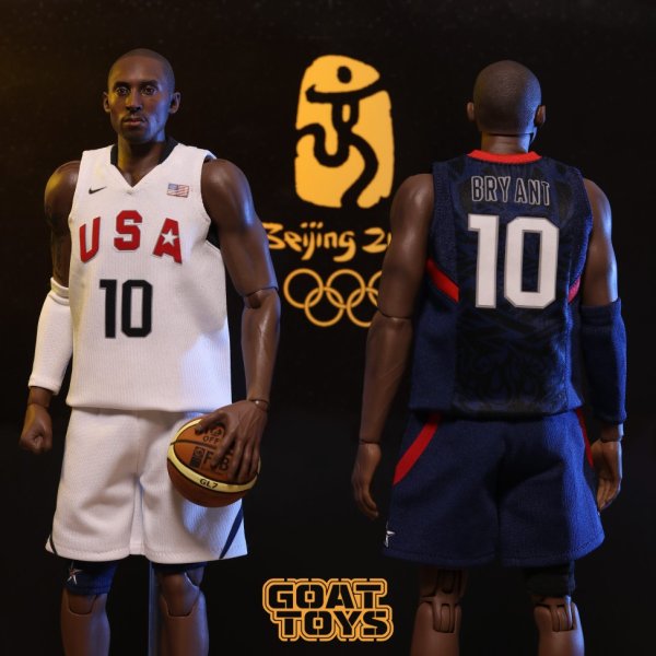 画像1:  GoatToys    Kobe Bryant   08 Olympic Set      1/6  アクションフィギュア   (1)