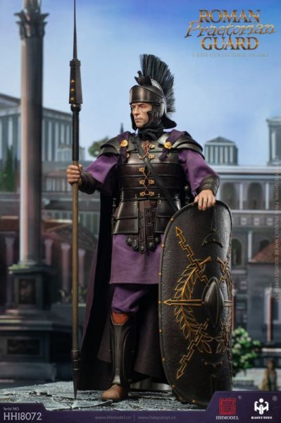 画像1: 予約 HHMODEL & HAOYUTOYS    Imperial Legion -Roman Praetorian Guard（purple version）  1/6  アクションフィギュア  HH18072 (1)