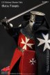 画像3: FIRE PHOENIX Die-casting alloy Medieval Malta Knights&Medieval Templar Knights Double Figure Set  1/12 アクションフィギュア FP020 (3)