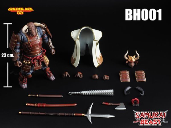 画像1: 予約  Golden Age Toy Samurai Beast - Bone Horn    1/12    アクションフィギュア  BH001 (1)