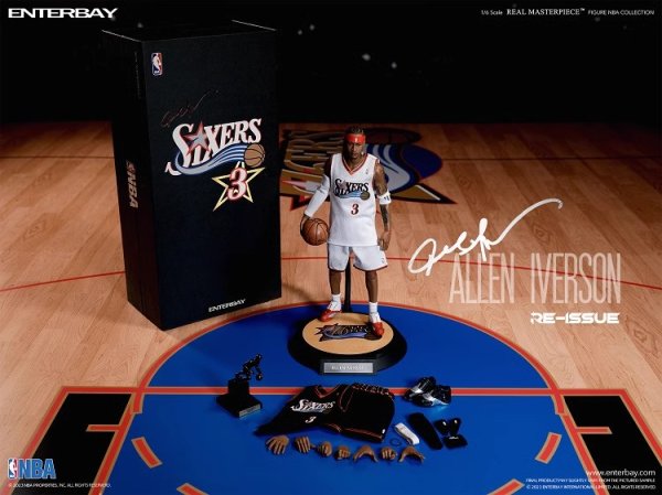 画像1: 予約 ENTERBAY    NBA  Allen Iverson     1/6   アクションフィギュア   RM-1060   Limited edition reprint (1)