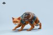 画像3: 予約 JXK  和風レリーフタトゥー猫  Japanese relief tattoo cat 1/4  フィギュア   CW2401A123/CW2401B123 (3)
