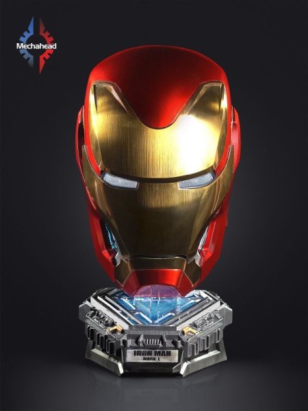 画像1: 予約 Mechahead  アイアンマン  Iron Man  ヘルメット  1/1  MH-001 (1)