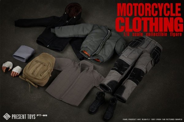 画像1: 予約 PRESENT TOYS    Motorcycle clothing  1/6  頭彫りなし   PT-SP85 (1)