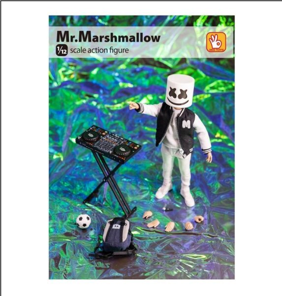 画像1: 予約 360Toys   Mr.Marshmallow     1/12    アクションフィギュア  (1)