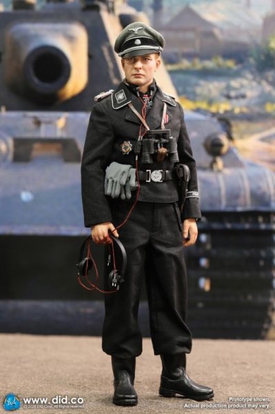 画像1: 予約  DID  WWII German Panzer Commander – Max Wünsche  1/6  アクションフィギュア  D80176 (1)