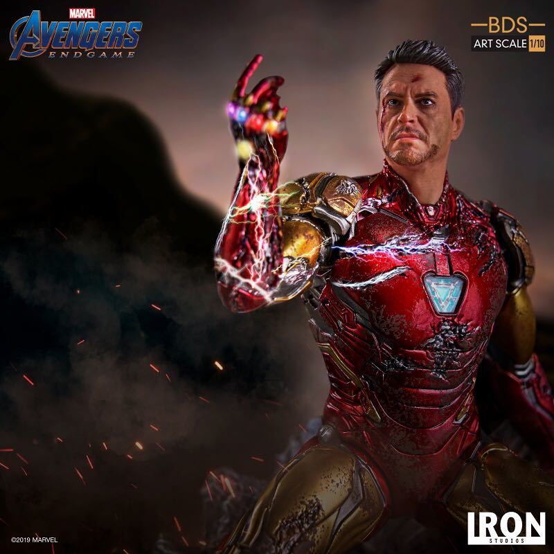 アイアンスタジオ iron studios アベンジャーズ エンドゲーム/ I am Iron Man トニー・スターク 1/10 スタチュー  フィギュア